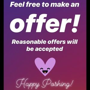 Feel free to make an offer on any listing😁